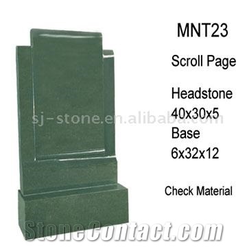 Green Granite Uk Style Monument