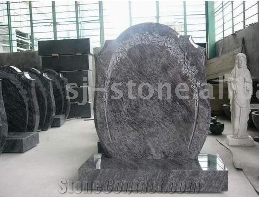 Orion Blue Granite Monuments,Uk Style Monument