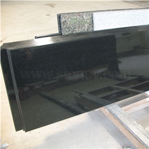 G777 Granite Countertops, Shanxi Black Granite Cou