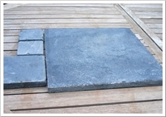 China Blue Limestone Paving Tile