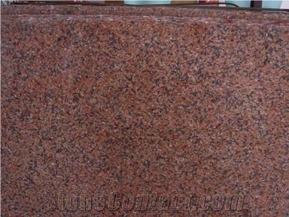 Tianshan Red Granite Slabs, China Red Granite