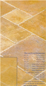Cappucino Travertine Floor Tile