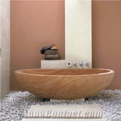 Sandstone Bathroom Bathtub Poject 01