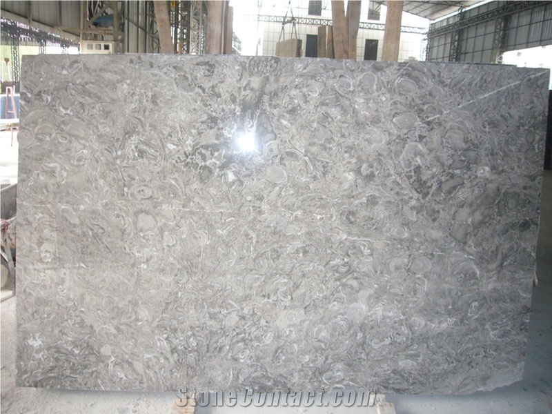 Overlord Flower Marble Slab, China Grey Marble