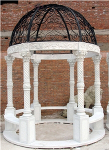 White Marble Gazebo