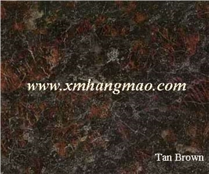 Hm-059 Tan Brown Granite Slabs & Tiles, India Brown Granite