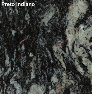 Preto Indiano Granite Slab & Tile