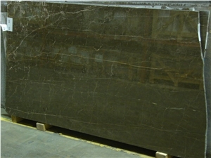 Chios Brown Limestone Slabs & Tiles, Greece Brown Limestone