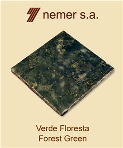 Brazil Forest Green Granite Slabs & Tiles