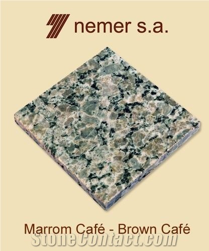 Cafe Brown Granite Slabs & Tiles