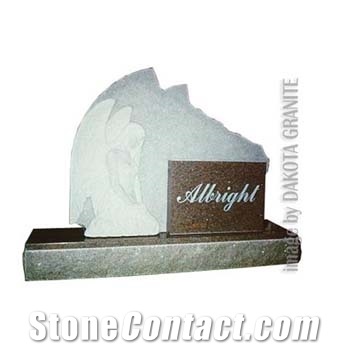 Rushmore Mahogany Granite Monument