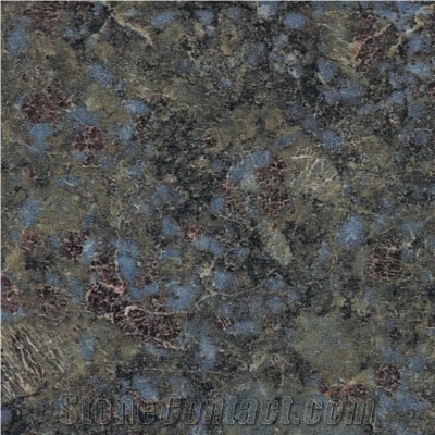 Jeweled Sapphire Granite Slabs & Tiles