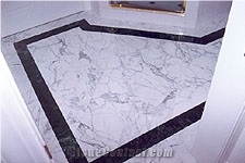 Statuary Venato Marble Floor Tile