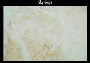 Sky Beige Marble Slabs & Tiles, Egypt Beige Marble