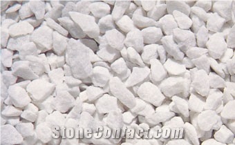 Carrara White Marble Chips
