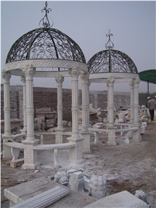 White Marble Gazebo