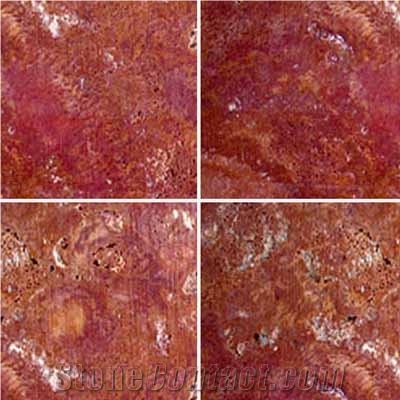 Red and Brown Travertine