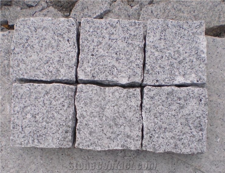 G603 Cube Stone, G603 Grey Granite Cube Stone