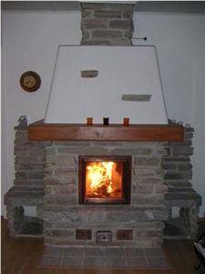 Grey Sandstone Fireplaces