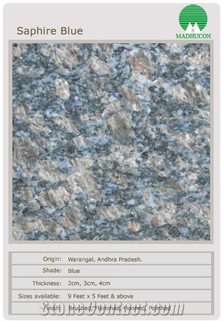 Sell Saphire Blue Granite