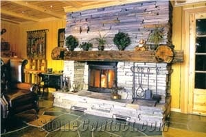 Fireplace-slate