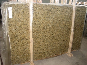 New Venetian Gold Granite Slabs, Brazil Yellow Granite