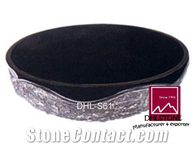 Black Granite Sinks Dhl-S61