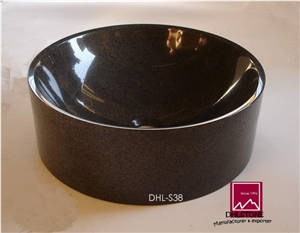 Dhl-S39 Black Granite Sink