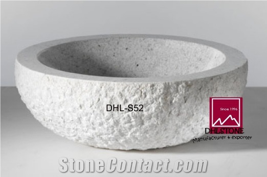 Dhl-S52 White Granite Sinks
