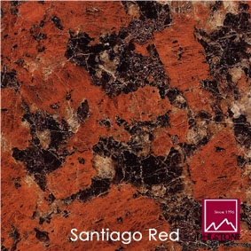 Santiago Red Granite Tile