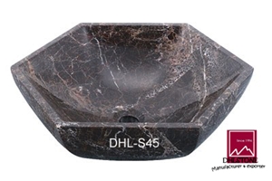 Brown Marble Sinks