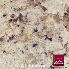 Solar White Granite Slabs & Tiles, United States White Granite