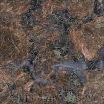 Amazon Star Granite Tile, Brazil Brown Granite