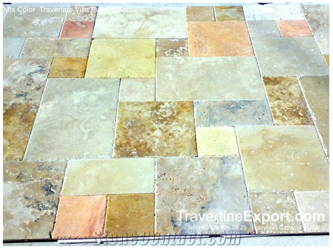 Mix Color Patinato / Antique Travertine