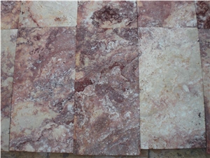 Red Travertine Tiles