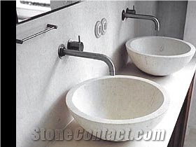 French White Limestone Sink&Wash