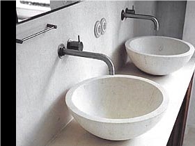 French White Limestone Sink&Wash