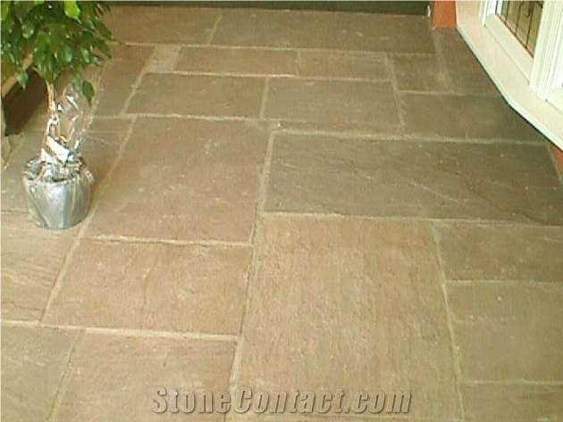 Indian Yellow Sandstone Flooring Tile