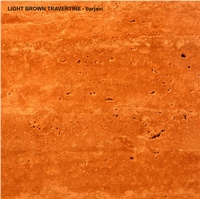 Light Brown Travertine Slabs & Tiles