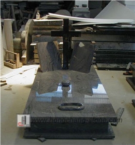 Granite Headstone,Cross Tombstone