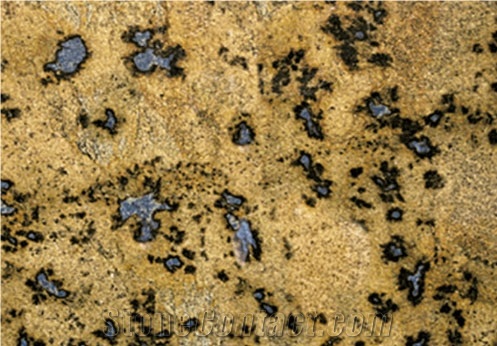 Lapidus Gold Granite Slabs & Tiles, Brazil Yellow Granite