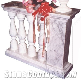 White Marble Balusters