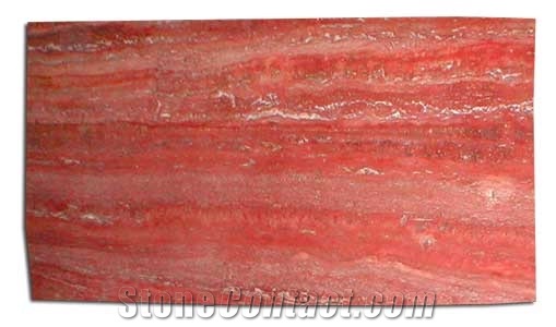 Traventino Rosso Slabs & Tiles