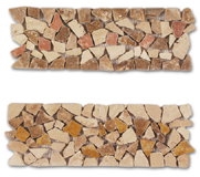 Travertine Mosaic Borders