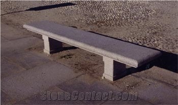 Grey Granite Benches and Outside Items