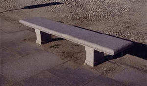 Grey Granite Benches and Outside Items