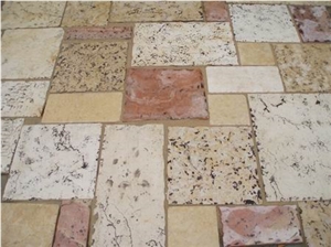 Limestone Floor Tile Pattern