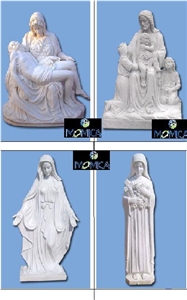 White Marble Sculpture