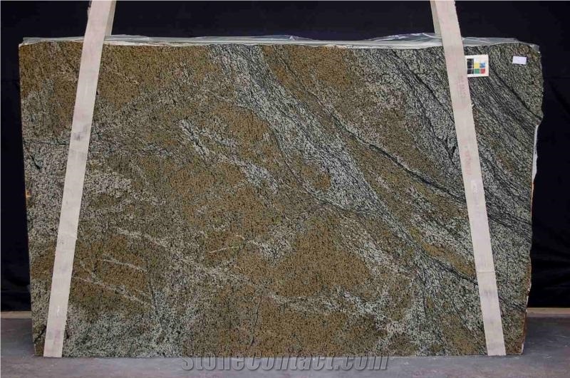 Ibere Bellagio Granite Slabs & Tiles, Brazil Green Granite