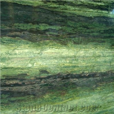 Verde Bamboo Granite Slabs & Tiles, Brazil Green Granite